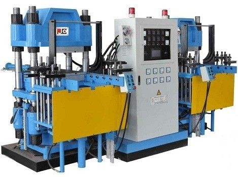 Customized 350T Rubber Compression Moulding Press Machine with Double Working Station