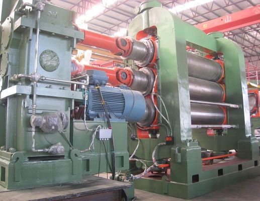 Three/Four Roll Rubber Calender Machine for Rubber Coating and Multiple Voltage Options