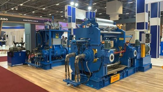 X S K-160 Laboratory Hydraulic Rubber Open Mixing Mill with 1000 Sets/Year Output