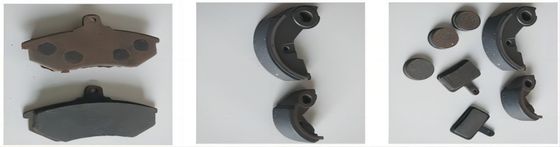 Brake Pad Hot Press Machine with Slide Track 1000 Sets/Year and Customized Clamping Force