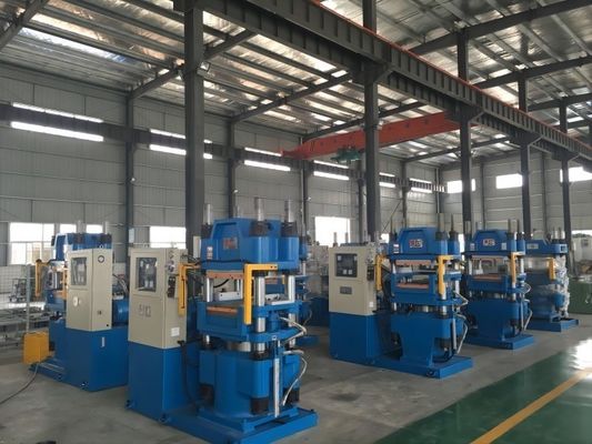 Brake Pad Hot Press Machine with Slide Track 1000 Sets/Year and Customized Clamping Force