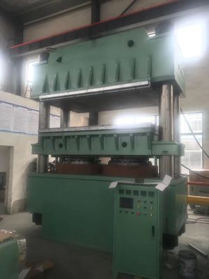 EVA Sheet Making Four Column Vulcanizing Press Machine with Customized Clamping Force