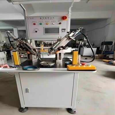 Vertical Structure Rubber Oil Seal Trimming Machine with Chuck Type Fixture