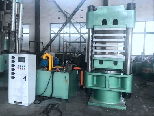 Multilayer Rubber Heat Plate Vulcanizing Press with Customized Clamping Force XLB-50t