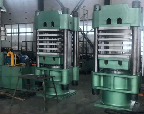 Customized Clamping Force Rubber Flooring Tile Mat Paver Brick Making Machine Vulcanizer