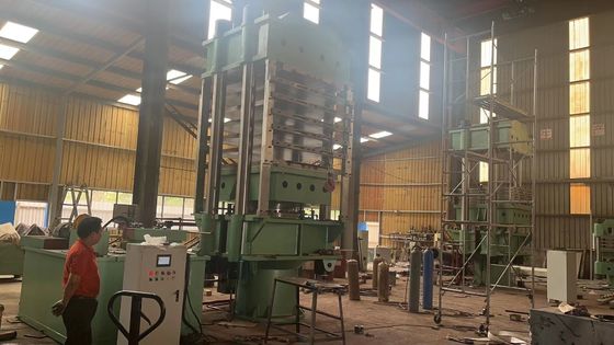 Customized Clamping Force Rubber Flooring Tile Mat Paver Brick Making Machine Vulcanizer