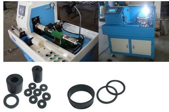 Horizontal CNC Rubber Gasket Cutting Machine with Single Mandrel 1000 Sets/Year Output