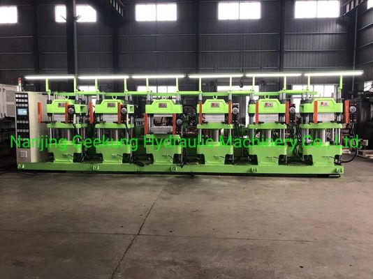 150T Vertical Structure Automatic Platen Vulcanizing Machine for Rubber Sole Pressing