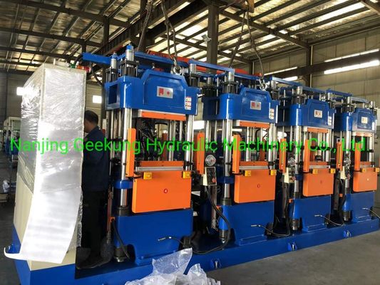 150T Vertical Structure Automatic Platen Vulcanizing Machine for Rubber Sole Pressing