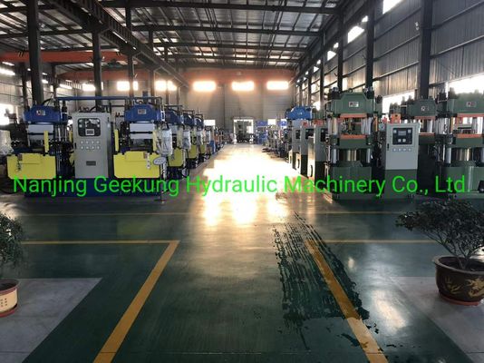 150T Vertical Structure Automatic Platen Vulcanizing Machine for Rubber Sole Pressing