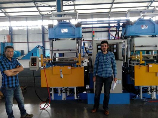 Vacuum Rubber Products Making Vulcanizing Press Machine