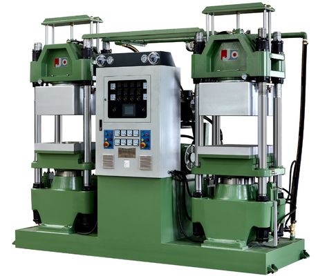 Automatic Rubber&amp;Silicone Vulcanizing Molding Compression Platen Press for O Ring Making