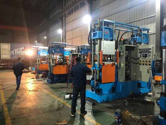 Automatic Vacuum Type Hydraulic Compression Rubber Molding and Vulcanizing Machine with Internal Core Lifters