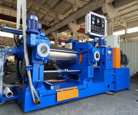 Water Cooling xk 400 Hydraulic Rubber Rolling Mixer Mill Machine for Manufacturing Plant