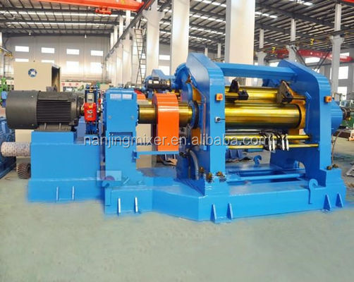 Voltage 220V/380V/415V/440V Rubber Two Roll Calender Machine for Fabric/Tire/Rubber Sheet