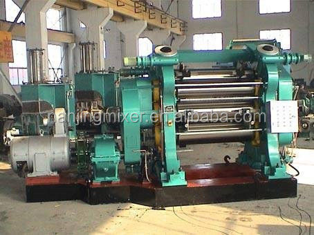 Three/Four Roll Rubber Calender Machine for Rubber Coating and Multiple Voltage Options