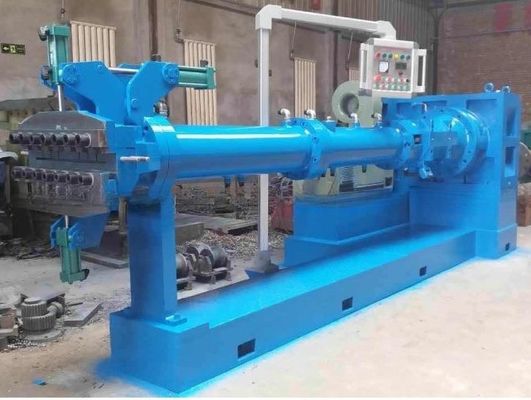 precision Cold Feed Rubber Extruder and Microwave Curing Oven for Manufacturing Plant
