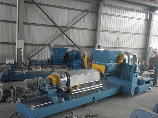 200-250 KG/H Single Screw Design EVA TPR Compound Granulation and Pelletizing Line