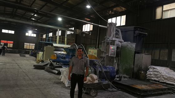 Dispersion kneader&amp;Single screw extruder Line for EVA/PVC/ABS/PE/PP/POE/TPO/EPDM sheet