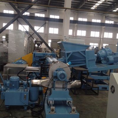 high production Dispersion kneader+Single screw plastic extruder granulator  Line for EVA/PVC/ABS/PE/PP/POE/TPO/EPDM/CPE sheet Competitive Price
