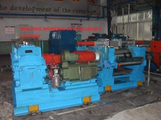 Two Roll Sheeting Mill for rubber compound with magnet/Two Roll Calender for Magnetic rubber sheet