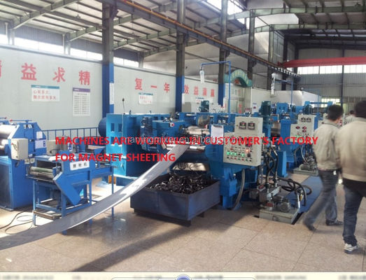 Two Roll Sheeting Mill for rubber compound with magnet/Two Roll Calender for Magnetic rubber sheet