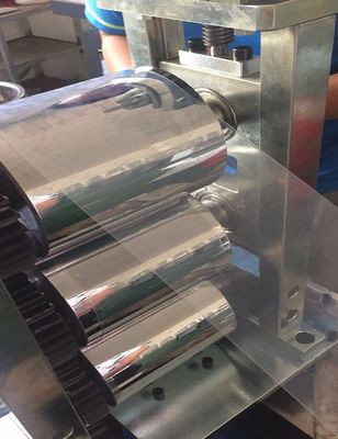 200*700*150cm Lab Extrusion Film/Sheet Calendering Machine for PET/PE/ABS/PS/PC Output