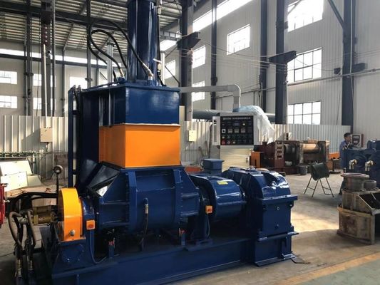 55L Banbury Type Rubber and Plastic Mixer with Inter Meshing Rotors