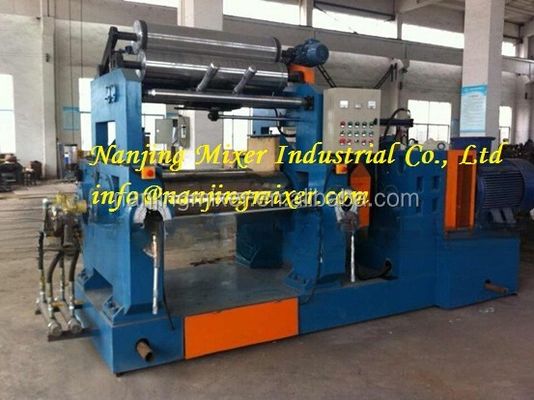 Lab Silicone Rubber Two Roller Open Mixing/Mixer Mill with Stock Blenders