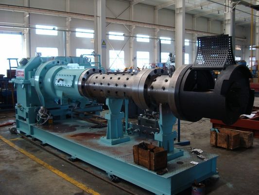 hot feed and cold feed pin barrel rubber epdm extrusion machine with degassing system