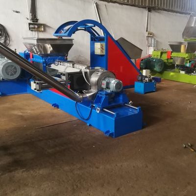 EVA/TPR/PE/PP/PVC Compound Pelletizing Line for 380V Voltage and Filler Masterbatch