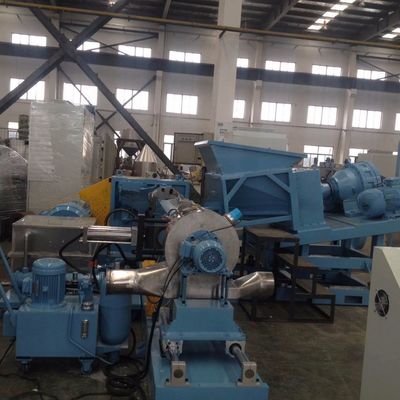 Single Screw Sulfur Masterbatch Compound Pelletizing Extruder for Consistent Results