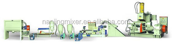 400 600 kg/h Output TPR Compound Pelletizing/Granulation Machine for Manufacturing Plant