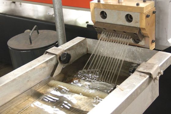 38CrMoALA Screw Material Twin Screw Extruder for PE/PP/ABS/PC/EVA CaCO3/Talc/TiO2/PLA