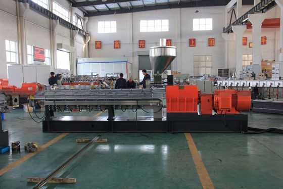Parallel Co- Rotating Twin Screw Extruder for PC ABS/PA EPDM/PBT PET/PP NBR in Nanjing