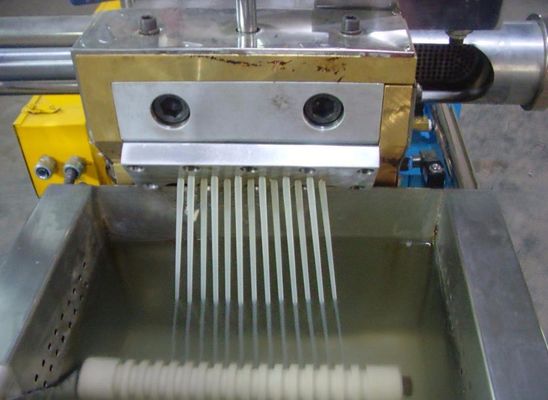 Voltage 380V Parallel Co-Rotating Twin Screw Extruder for TPR/TPE/TPV/TPU/WPC Granulating