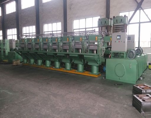 8110x1560x2080 mm Platen Hydraulic Vulcaning Press for Rubber Sole Manufacturing