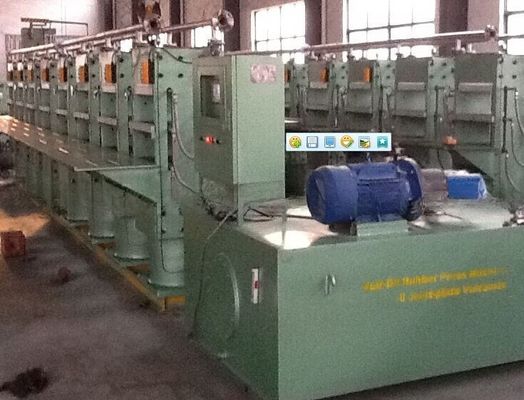 8110x1560x2080 mm Platen Hydraulic Vulcaning Press for Rubber Sole Manufacturing