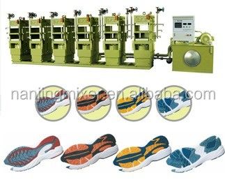 8110x1560x2080 mm Platen Hydraulic Vulcaning Press for Rubber Sole Manufacturing