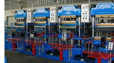 8110x1560x2080 mm Platen Hydraulic Vulcaning Press for Rubber Sole Manufacturing