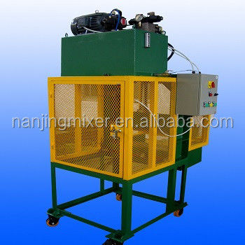 Single and Twin Blade Vertical Rubber Bale Cutter/Cutting Machine with 800 KG Weight