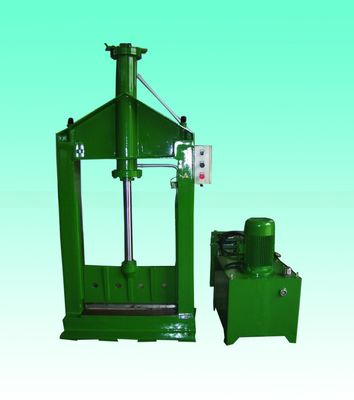 Single and Twin Blade Vertical Rubber Bale Cutter/Cutting Machine with 800 KG Weight