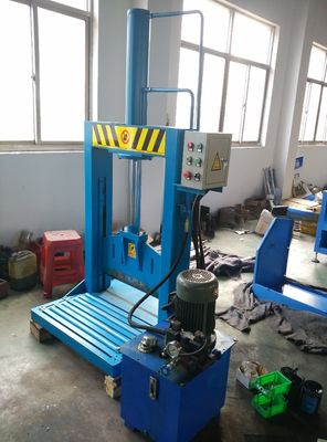 Single and Twin Blade Vertical Rubber Bale Cutter/Cutting Machine with 800 KG Weight