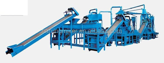 MACHINE Scrap Tire Recycling Rubber Granules Production Line Design