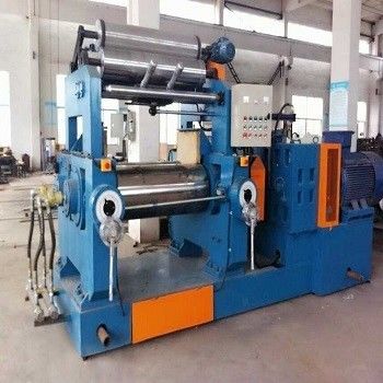 automatic rubber and plastic 2 roller mixing mill machine for epdm