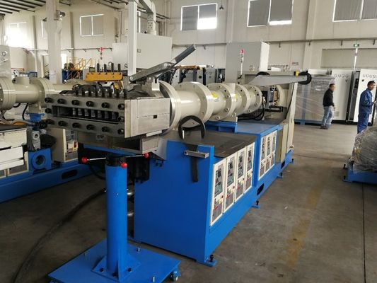 75-255kw Pin-Barrel Cold Feed Vacuum Rubber Extruder Machine for Tread