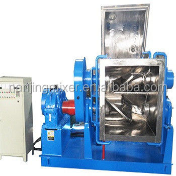Double Blade Type Sigma Kneader Lab Size Extruder Mixture Machine with Tilt Discharge