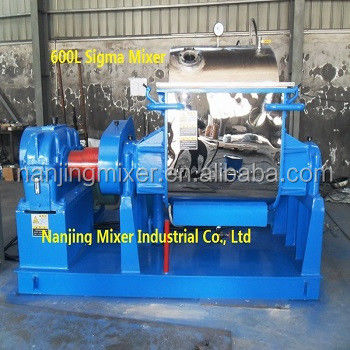 Double Blade Type Sigma Kneader Lab Size Extruder Mixture Machine with Tilt Discharge
