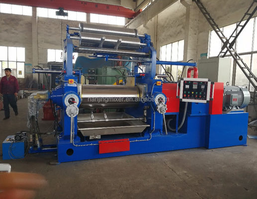 Long Service Life Two Roll Rubber Plastic Silicone Mixing Mill for Industrial Applications