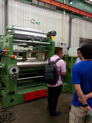 Long Service Life Two Roll Rubber Plastic Silicone Mixing Mill for Industrial Applications